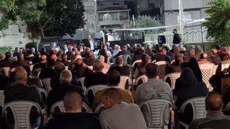 توزيع النشرة الإنتخابية في كابول ومهرجان انتخابي للموحدة بضيافة آل صرصور بكفر قاسم 